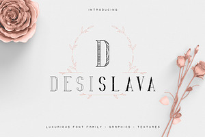 Desislava Luxurious Typeface Bonus