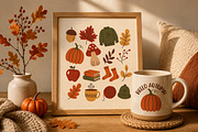Autumn and Fall Illustration Bundle, an Object Graphic by ashek (Thumbnail 7 of 8)