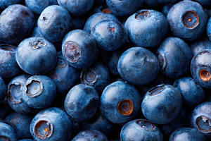 Background of ripe and sweet blueberries, a Food & Drink Photo by AlyaAnd