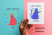 Zodiac Cats, an Animal Illustration by Irina Ostapenko (Thumbnail 6 of 8)
