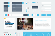 Dashboard UI kit, an UI Kit Template by Pixelstudio