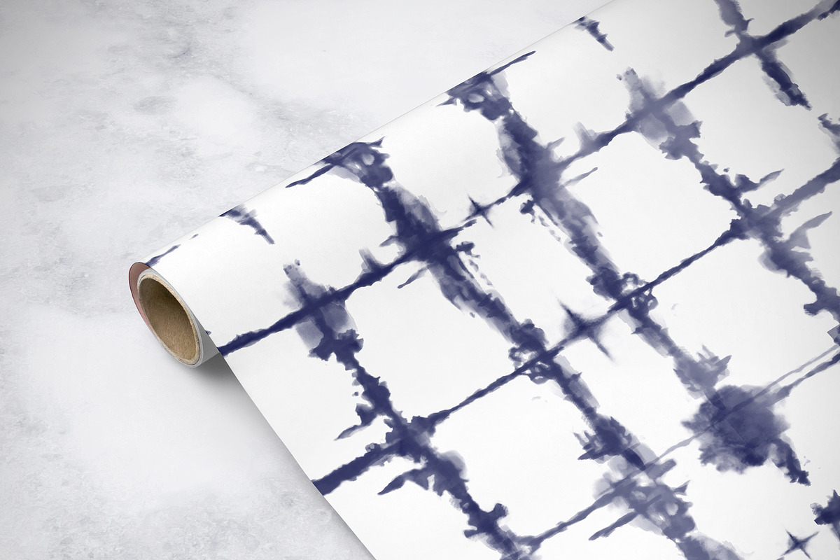 Shibori Digital Tie-Dye Brushes Vol1, a Brush Add-On by The Gypsy Goddess (Photo 6 of 6)