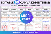 60 Canva KDP Interior, a Stationery Template by Shumaya (Thumbnail 1 of 7)
