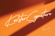 Karstar Signature Font, a Script Font by Maulana Creative (Thumbnail 1 of 10)