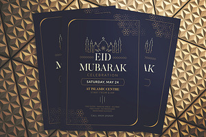 Mubarak Flyer, a Flyer Template by Gumico Studio.