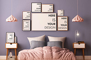 8 group mock-ups of posters, a Print Template by FilL239 (Thumbnail 2 of 10)