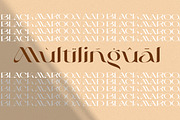 Maroon And Black, a Sans Serif Font by Areatype (Thumbnail 12 of 15)