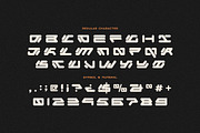 Core Tech - Futuristic Tech Font, a Sans Serif Font by Imoodev (Thumbnail 5 of 5)