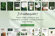 Plant Pinterest Pins Canva Templates, a Social Media Template by Snapybiz (Thumbnail 9 of 10)