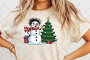 Funny snowman png, Christmas snowman, an Illustration by Craft Nest (Thumbnail 6 of 6)