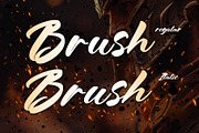 Spartan Brush - Brush Font, a Handwritten Font by Letterara (Thumbnail 9 of 13)