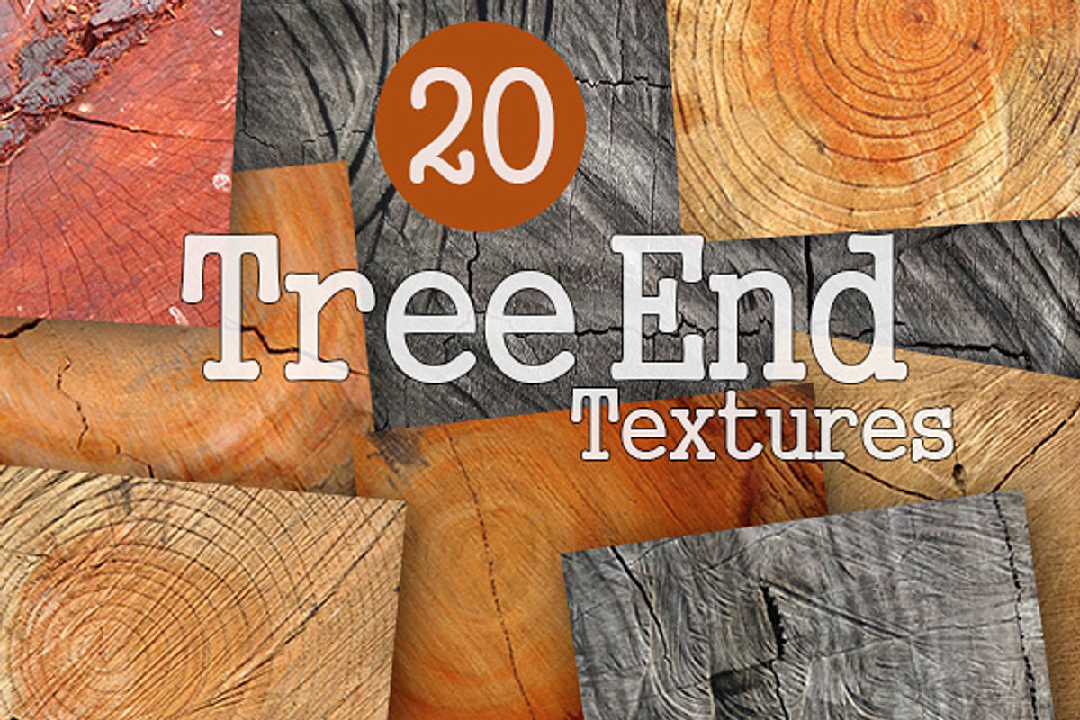 20 Tree End Textures