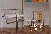 EMMAS ROOM Interior & Frame Mockup, a Household Mockup by Stykke Studio (Thumbnail 9 of 19)