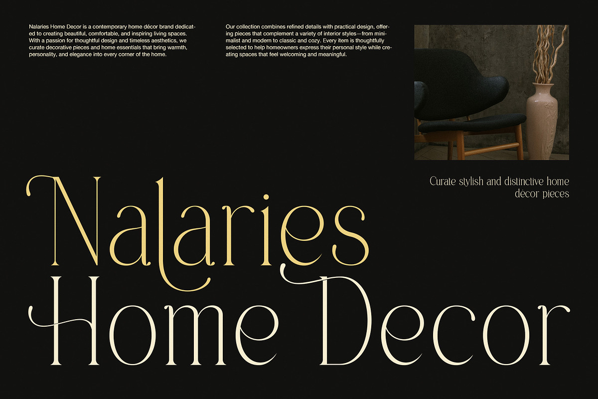Marben Elegant Serif Font, a Serif Font by Graphicxell (Photo 4 of 8)