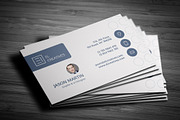 Clean Individual Business Card, a Business Card Template by bouncy (Thumbnail 1 of 4)