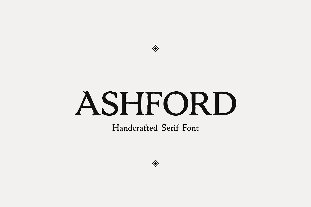 Ashford Serif Font, a Serif Font by gafaroff studio (Photo 1 of 7)