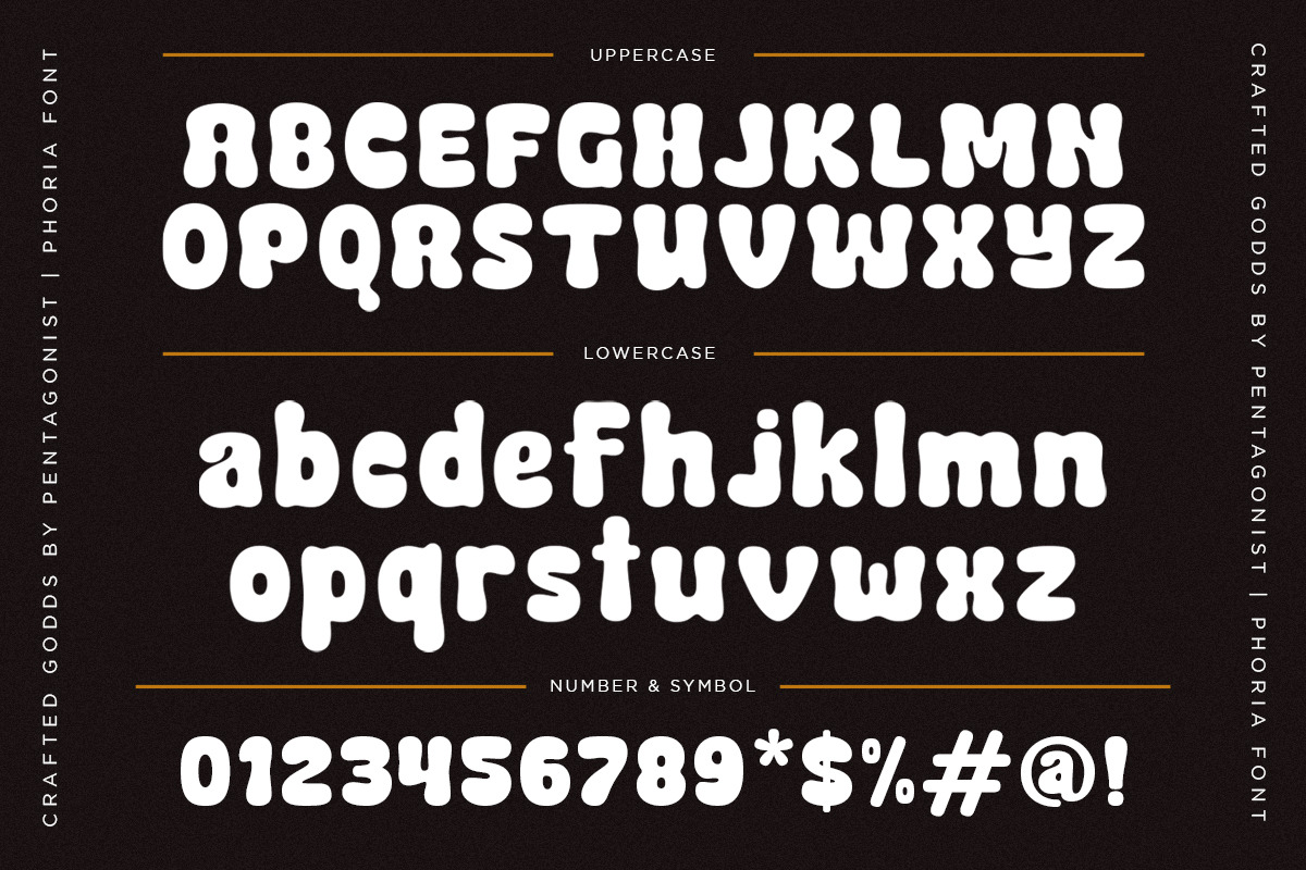 Phoria | Groovy Display, a Sans Serif Font by Pentagonistudio (Photo 8 of 10)
