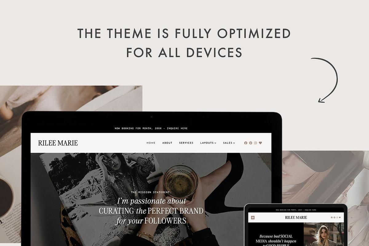 Rilee With Elementor Pro preview 4