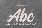 Gutter, a Script Font by Wow Magic (Thumbnail 2 of 3)