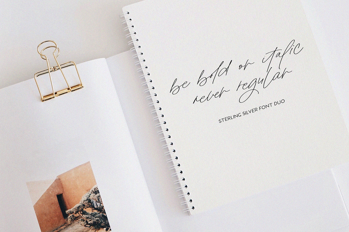 Monologues Font Duo, a Script Font by Calamar Studio (Photo 17 of 20)