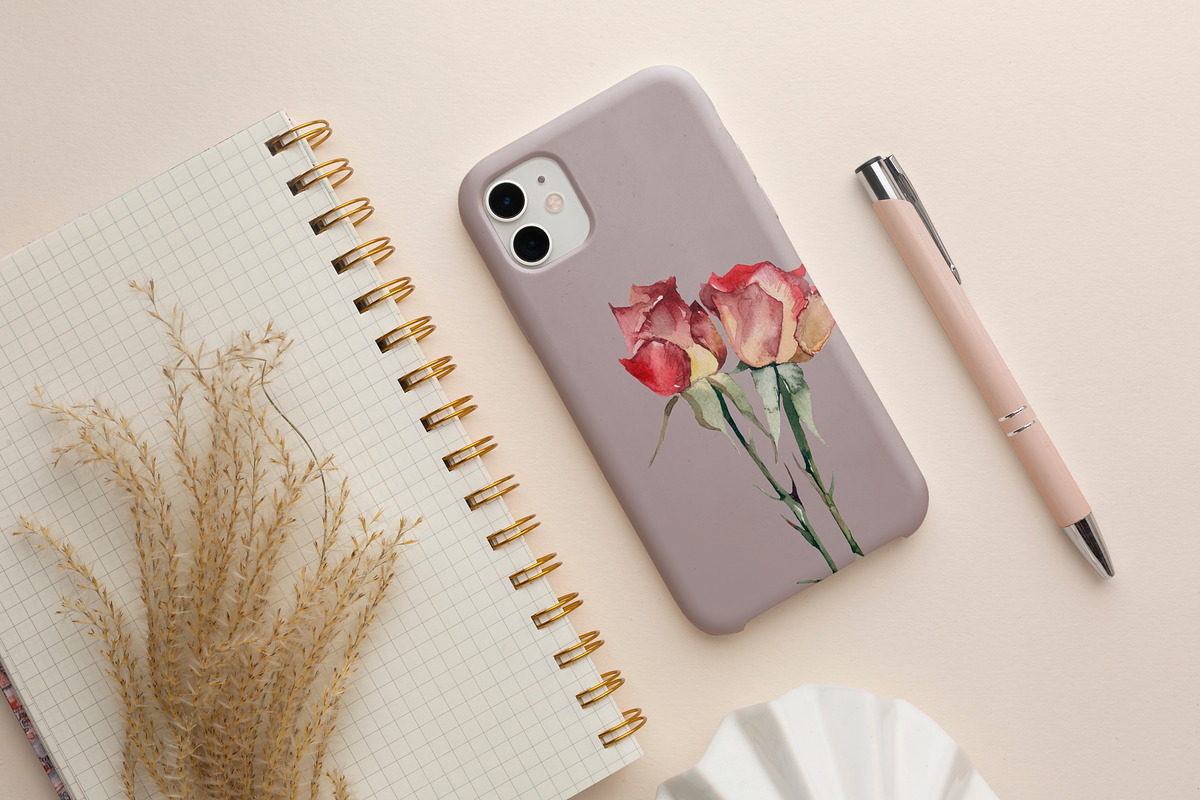 Roses Floral Watercolor Clipart, an Illustration by Artcard Watercolor (Photo 5 of 7)
