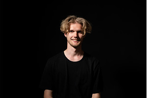 Young blonde man smiling, expressing, a Person Photo by volodymyrshtun13795