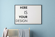 15 Mockups in the children's room, a Print Template by FilL239 (Thumbnail 4 of 22)
