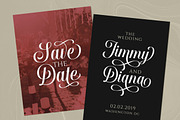 Hougbon - A Glamour Script, a Script Font by Letterhend Studio (Thumbnail 3 of 10)