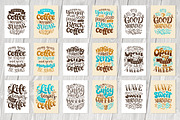 Coffee Lettering | Posters | Cards, a Decorative Illustration by bariskina (Thumbnail 2 of 5)