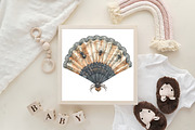 Sepia Coquette Halloween Clipart, an Illustration by CraftArtStudio (Thumbnail 6 of 6)
