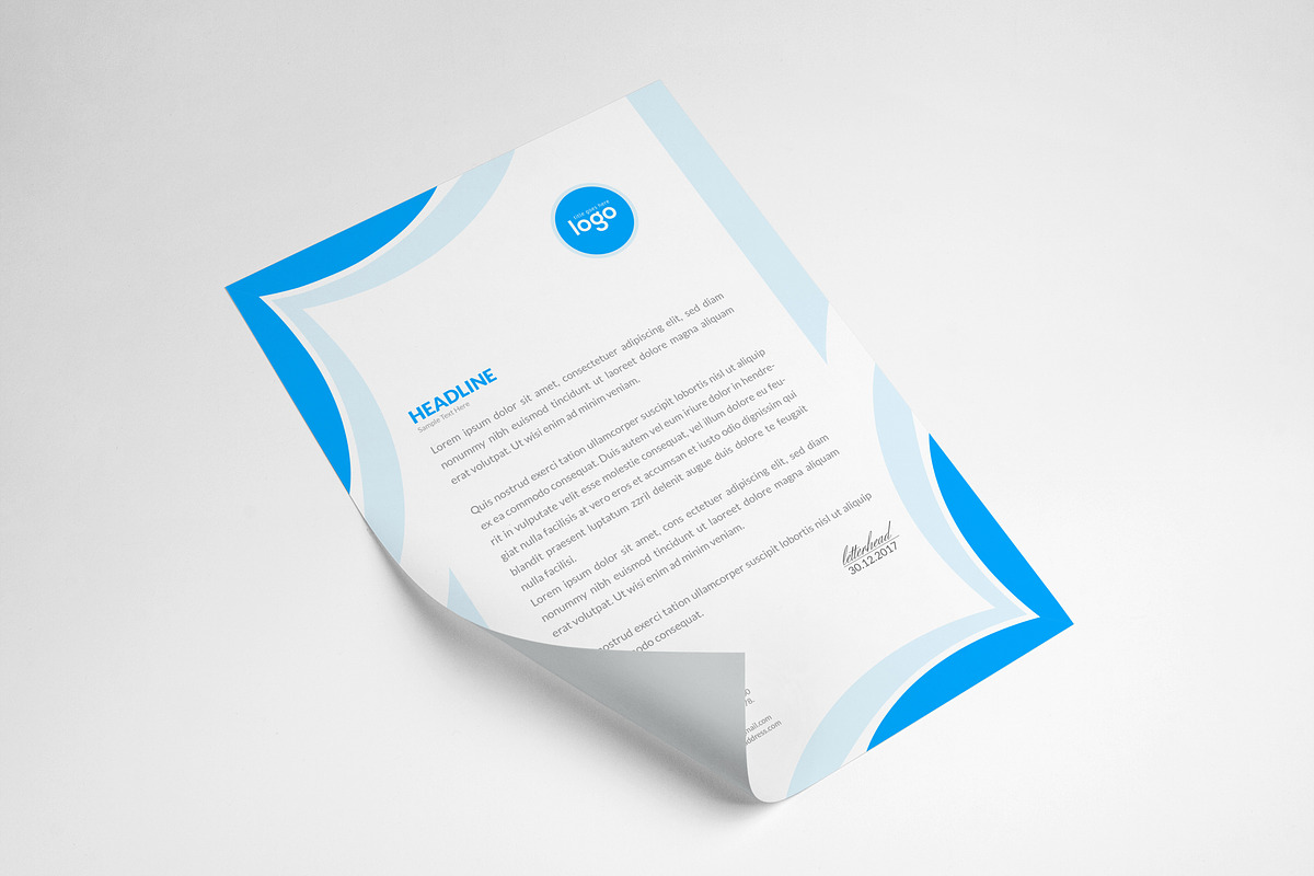 Letter Head, a Stationery Template by ZAAS (Photo 6 of 6)