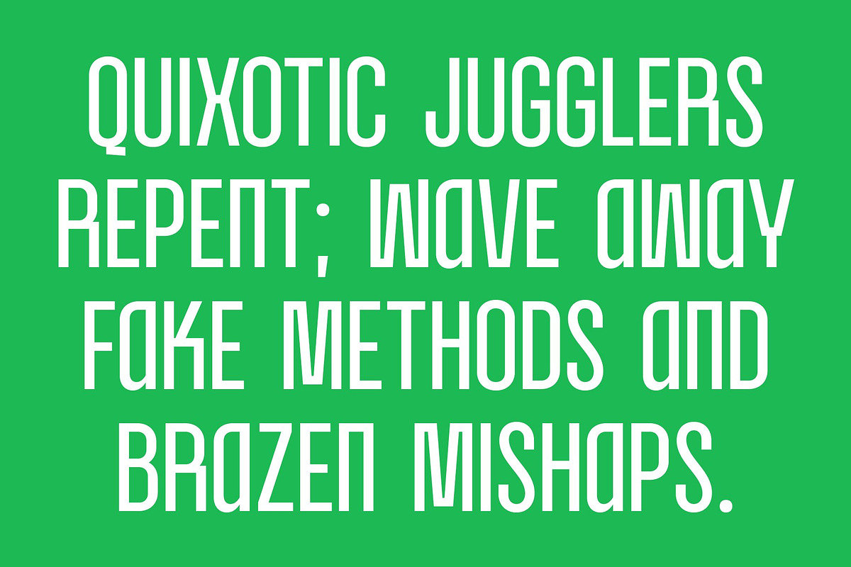 CS Murphy – Condensed Font, a Sans Serif Font by Craft Supply Co. (Photo 5 of 8)