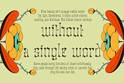 Atheris Stamp, a Blackletter Font by Craft Supply Co. (Thumbnail 6 of 8)