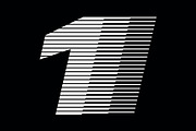 Number 1 speed motion lines logo, a Branding & Logo Template by Leksono (Thumbnail 1 of 2)