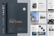 Real Estate Modern Brochure Template, a Brochure Template by TemplateFolio-Shop (Thumbnail 1 of 16)