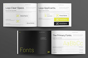 Brand Guideline Brochure Landscape, a Brochure Template by MassiveCreator (Thumbnail 3 of 8)