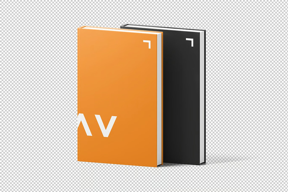 Hardcover Book Mockup, an Advertising Mockup by zpackcreative (Photo 4 of 4)