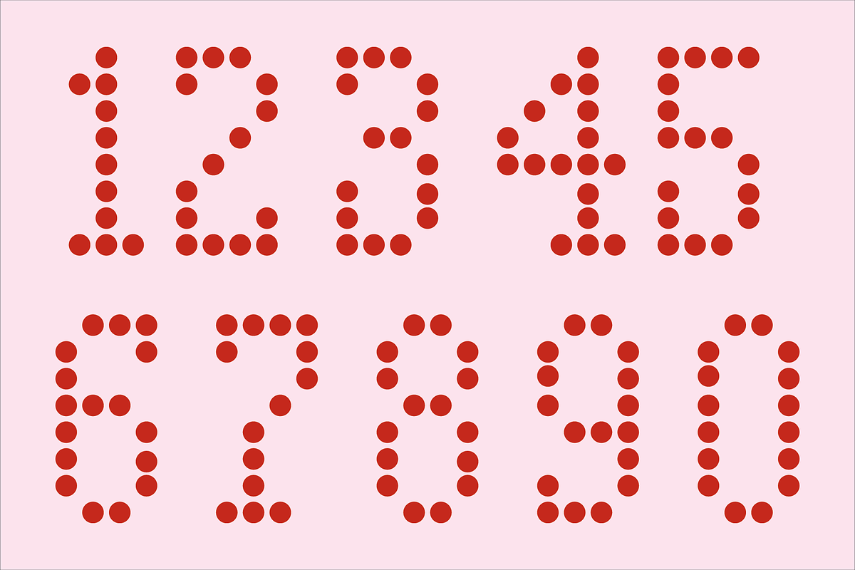 Display Dots Four Serif Font, a Font by GG Design (Photo 5 of 6)