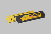 Sticker Mockup, a Household Mockup by seramoe (Thumbnail 5 of 5)