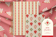 Retro Christmas Patterns & Clip Art, a Pattern Graphic by Eclectic Anthology (Thumbnail 17 of 17)