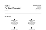 Professional Resume/CV, a Resume Template by SlideCo (Thumbnail 7 of 7)