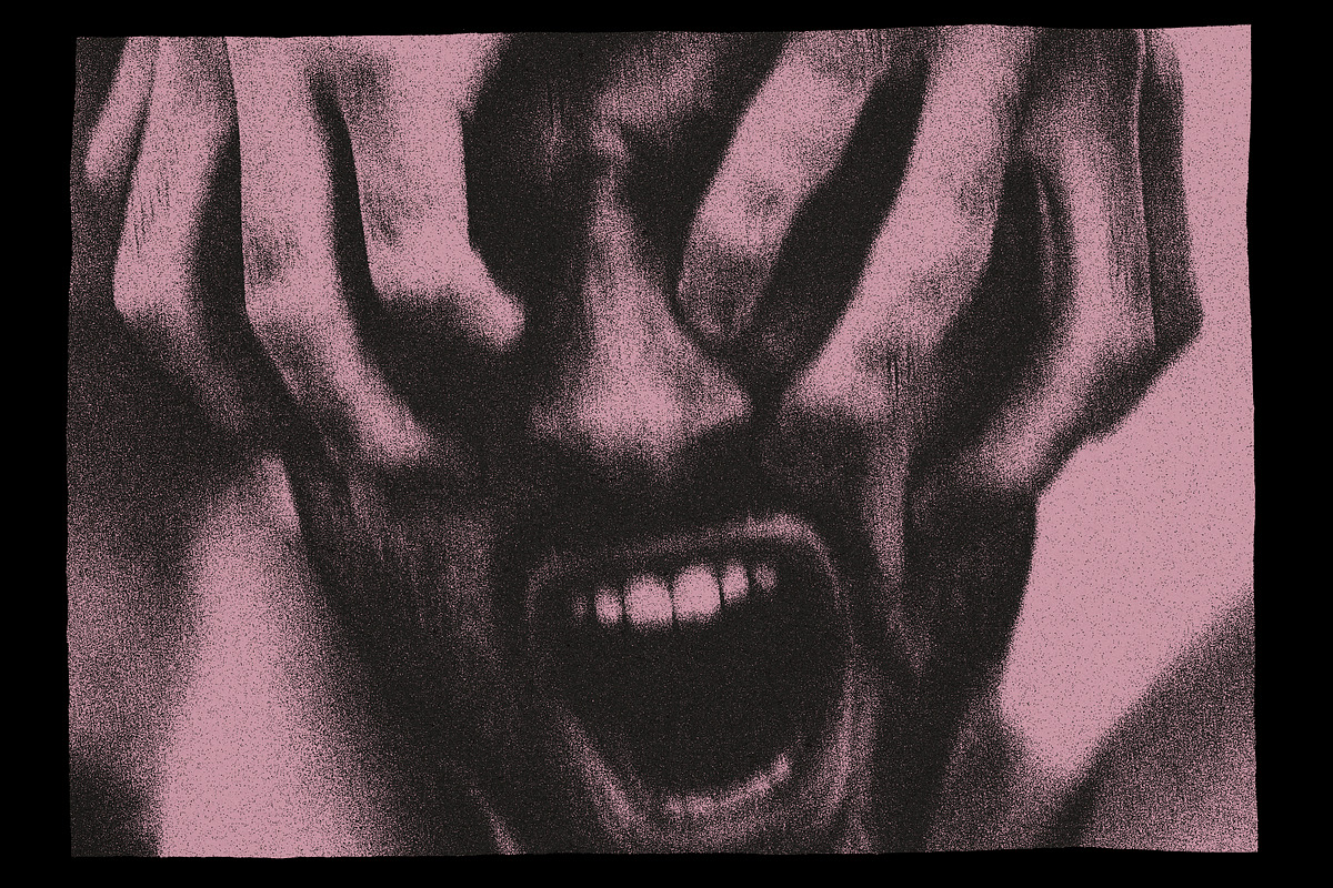 Blurred Photocopier Print Effect, a Texture Graphic by B/B STUDIO (Photo 9 of 9)