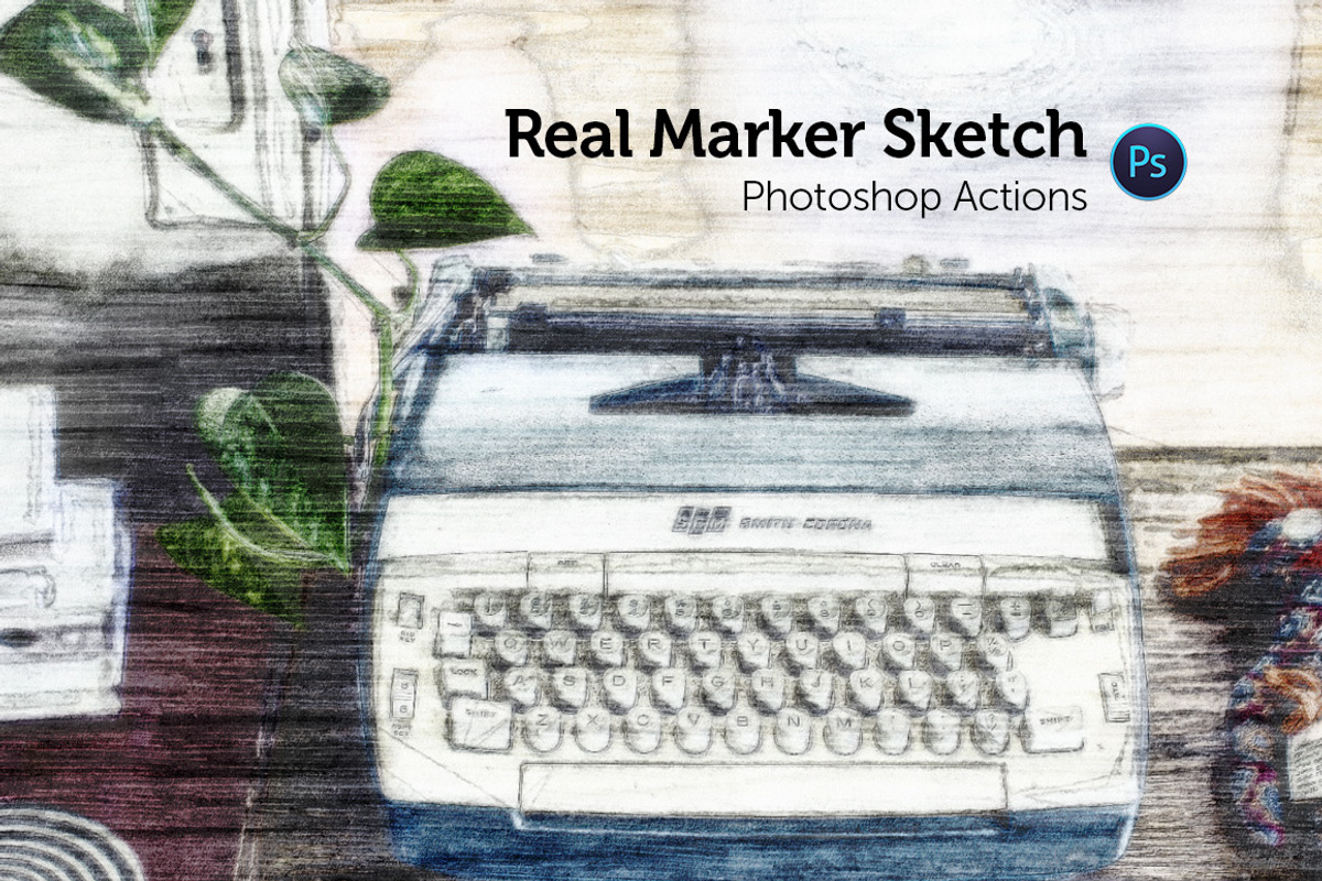 Real Marker Sketch preview 7