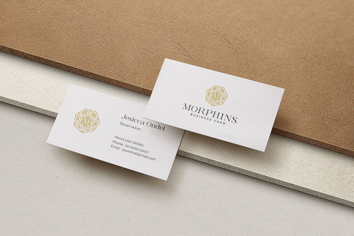 Minimal Business Card Mockup, an Advertising Mockup by Artlogs (Photo 4 of 4)
