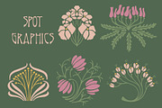 Art Nouveau Graphics Set, an Object Graphic by Liz Kohler Brown (Thumbnail 3 of 27)