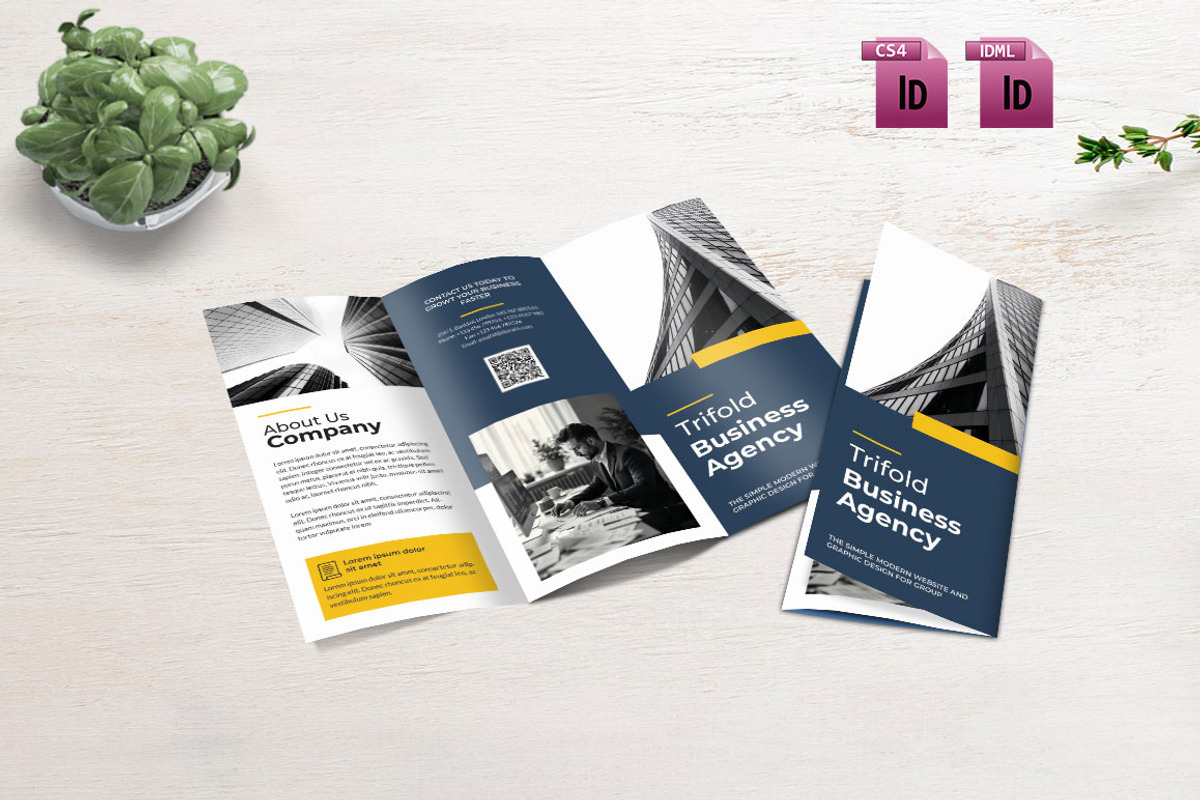 Trifold Business Agency Brochure, a Brochure Template by yanindesign (Photo 1 of 3)