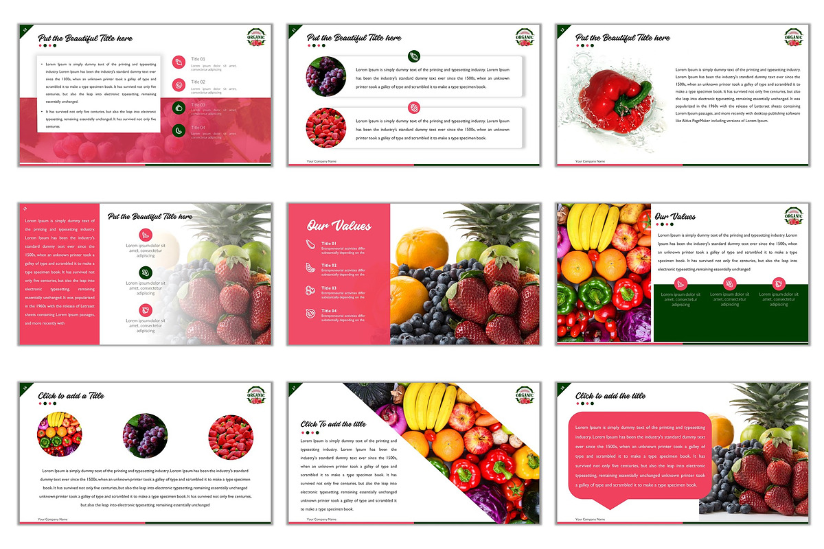 [PPTX] Food PowerPoint Presentation, a Presentation Template by litoondev (Photo 2 of 27)