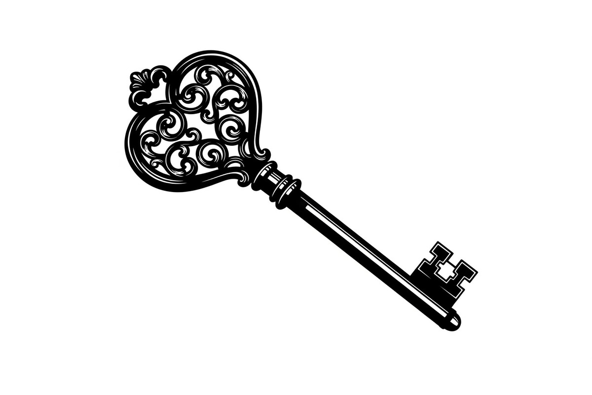 Vintage Skeleton Key Bundle, an Illustration by Gaye Art (Photo 8 of 31)