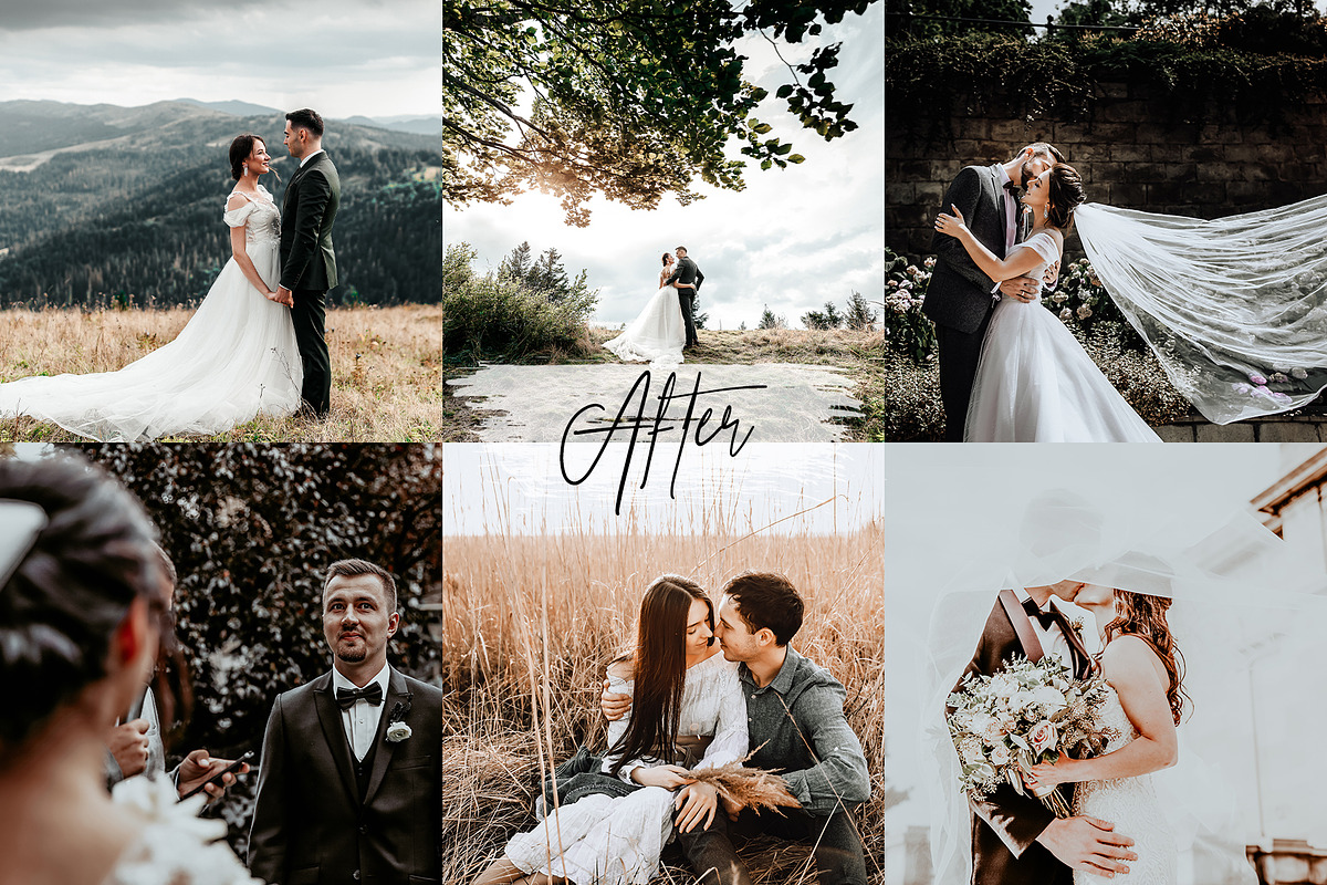 Rustic Wedding Lightroom Preset Pack, an Action Add-On by PixelHive Pro (Photo 3 of 16)