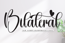Bilateral | Script Font